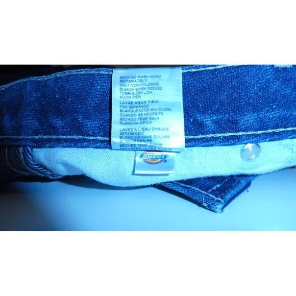 Vintage Dickies Stretch Jean Indigo Blue - Indigo Blue - Picture 6 of 12